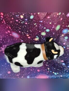 Vintage 1983 Iwaya Roly Poly Friendly Calf Cow 🐄 Original Box | Untested